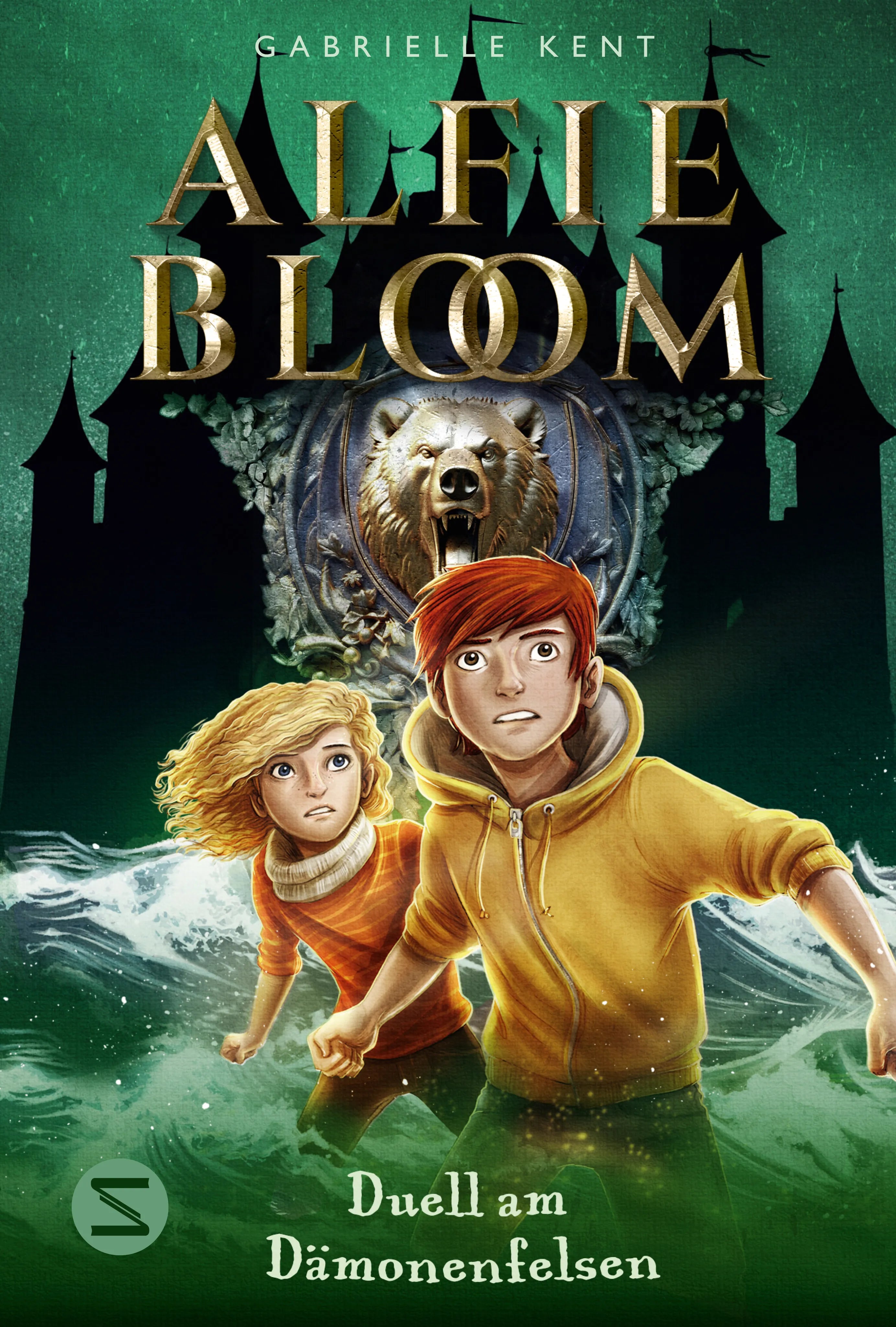 Buchcover von 'Alfie Bloom. Duell am Dämonenfelsen' - Taschenbuch von Gabrielle Kent