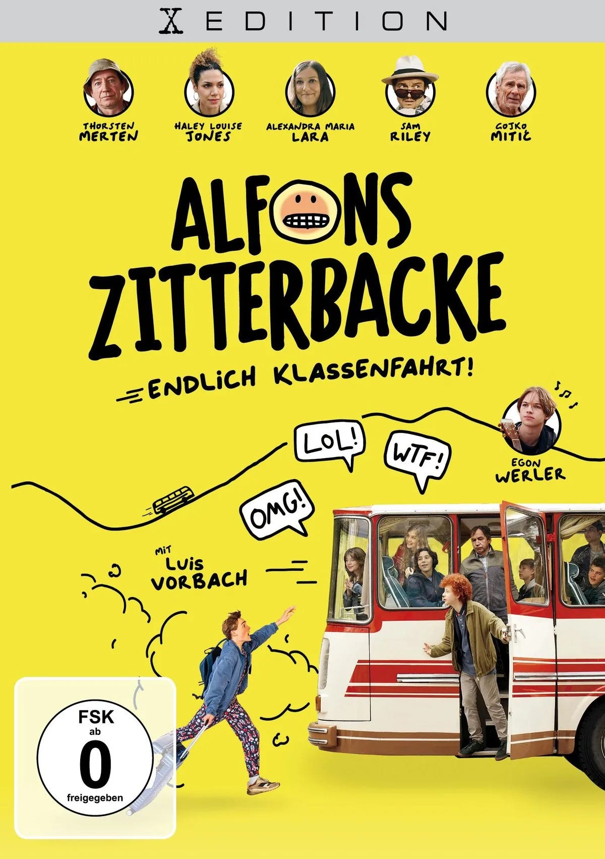 Alfons Zitterbacke - Endlich Klassenfahrt! - DVD