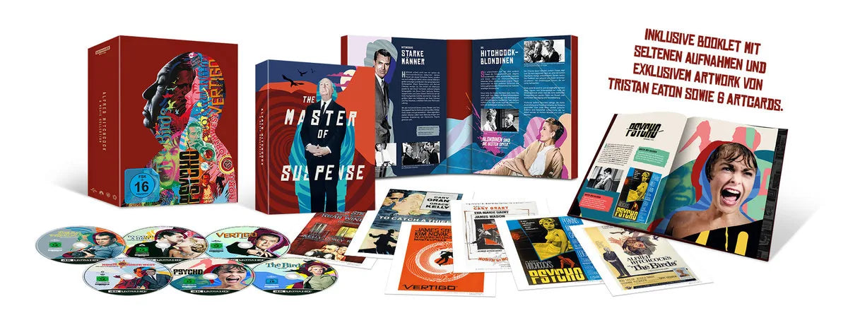 Alfred Hitchcock - 6-Filme - Blu-ray 4K Ultra HD