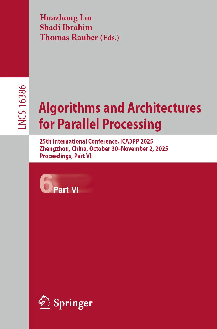 Cover: Algorithms and Architectures for Parallel Processing (E-Book)