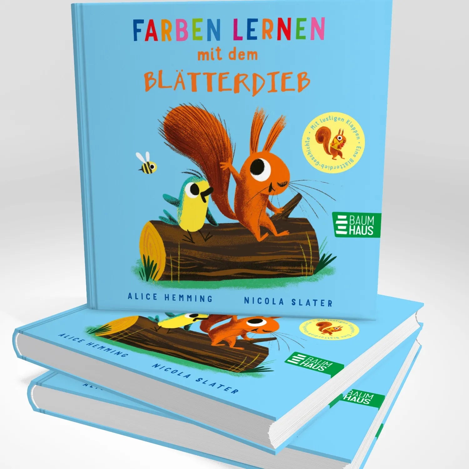 Produktansicht: Farben lernen mit dem Blätterdieb (Gebundene Ausgabe)