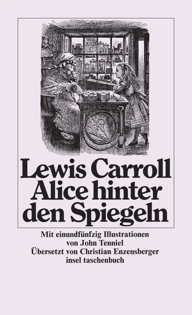 Buchcover von 'Alice hinter den Spiegeln' - Taschenbuch von Lewis Carroll