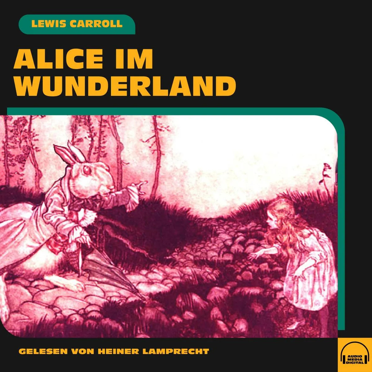 Cover: Alice im Wunderland (Hörbuch Download) von Lewis Carroll