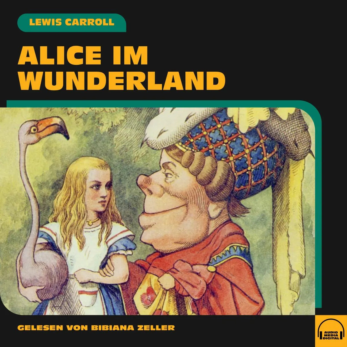 Cover: Alice im Wunderland (Hörbuch Download) von Lewis Carroll