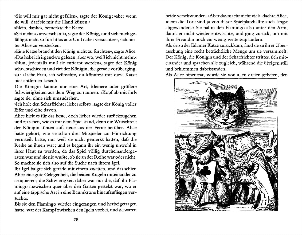 Detailansicht: Alice im Wunderland und Alice hinter den Spiegeln (Hardcover)