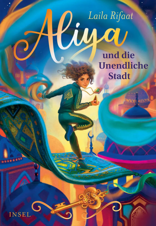 Buchcover von 'Aliya und die Unendliche Stadt 1' - Gebundene Ausgabe von Laila Rifaat