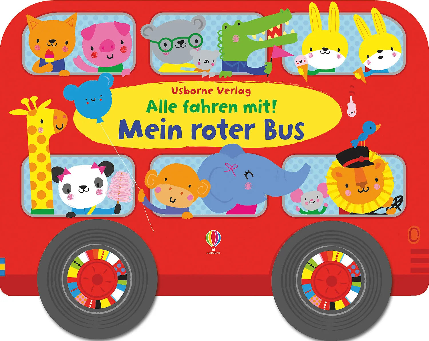 Buchcover von 'Alle fahren mit! Mein roter Bus' - Gebundene Ausgabe von Fiona Watt