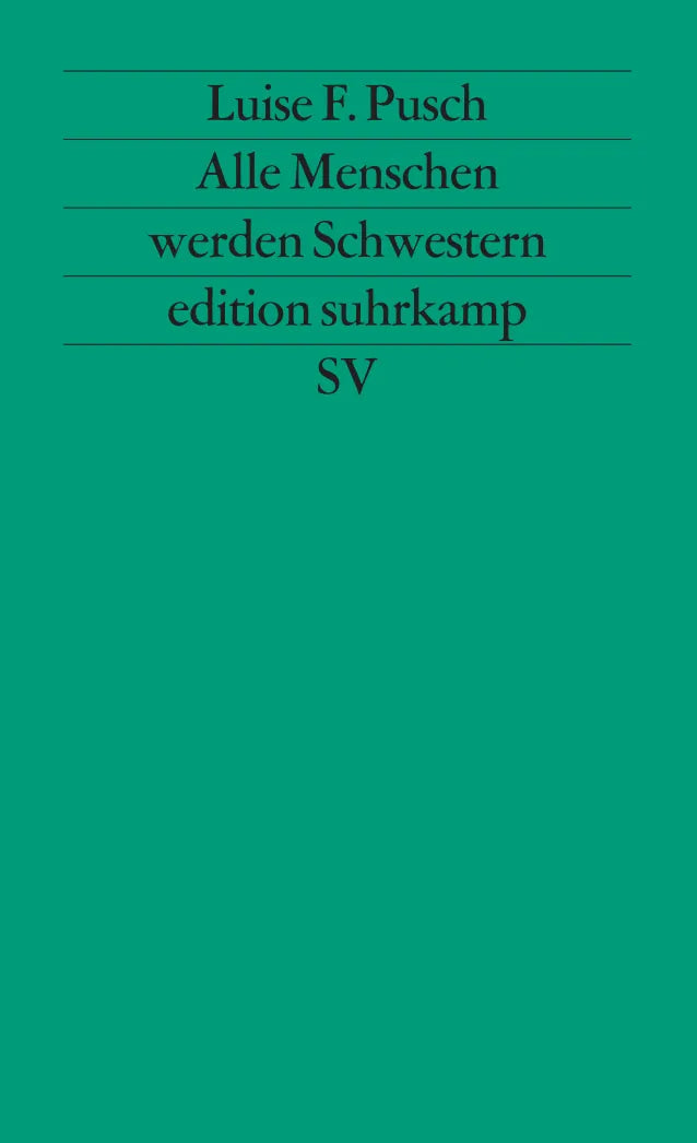 Buchcover von 'Alle Menschen werden Schwestern' - Taschenbuch von Luise F. Pusch