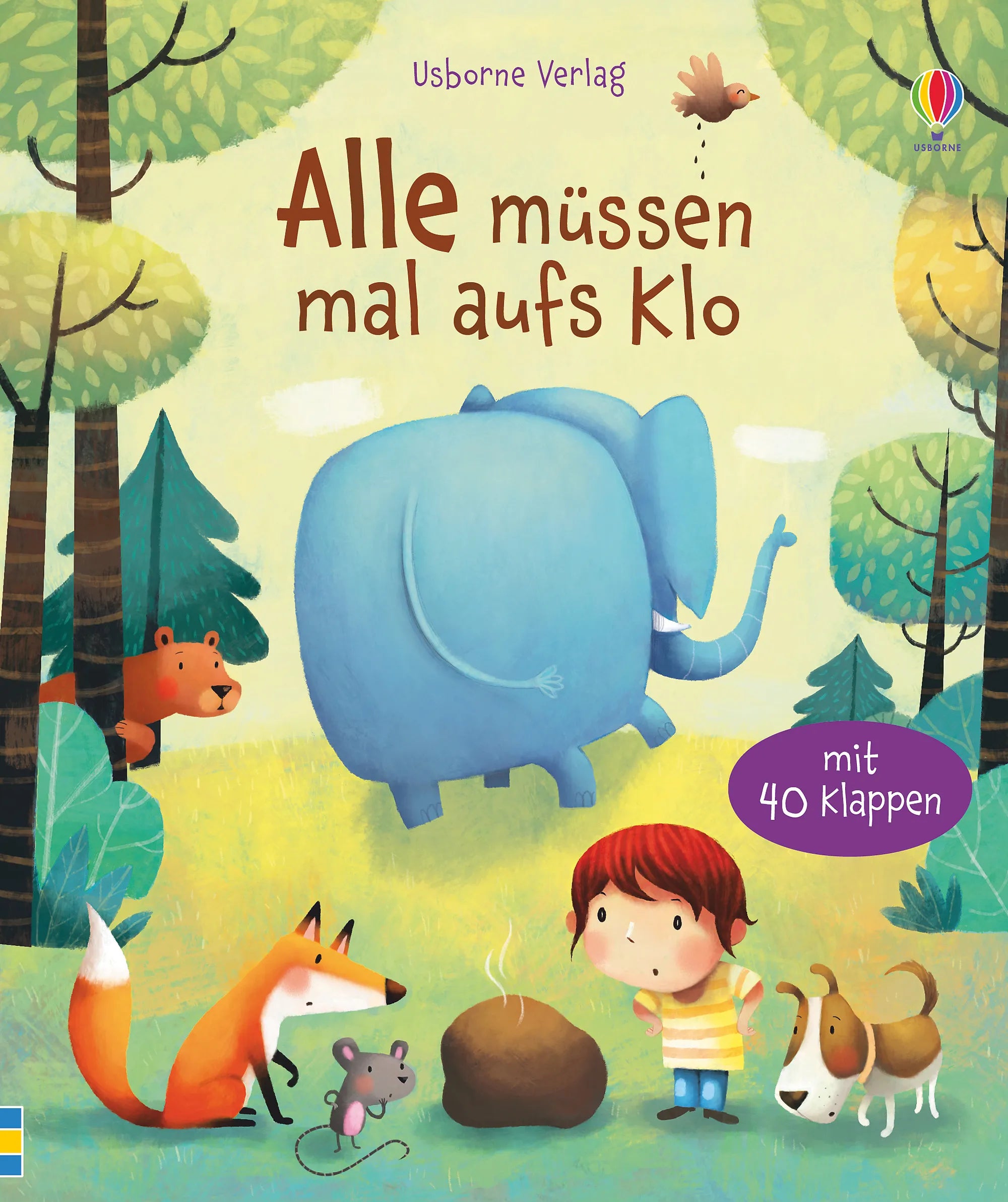 Buchcover von 'Alle müssen mal aufs Klo' - Gebundene Ausgabe von Katie Daynes