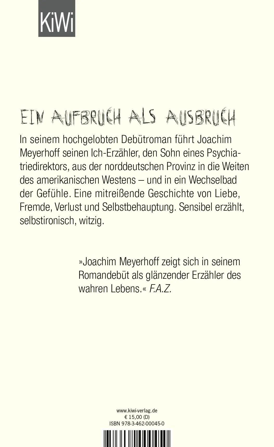 Buchrückseite von 'Alle Toten fliegen hoch' mit Klappentext - Gebundene Ausgabe
