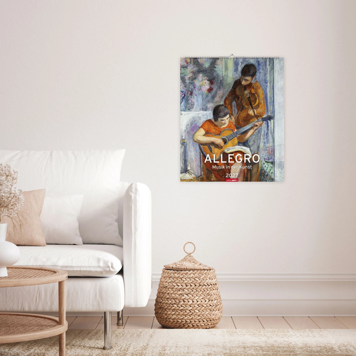 Allegro - Musik in der Kunst Kalender 2027 - Musik in der Kunst – Ansicht