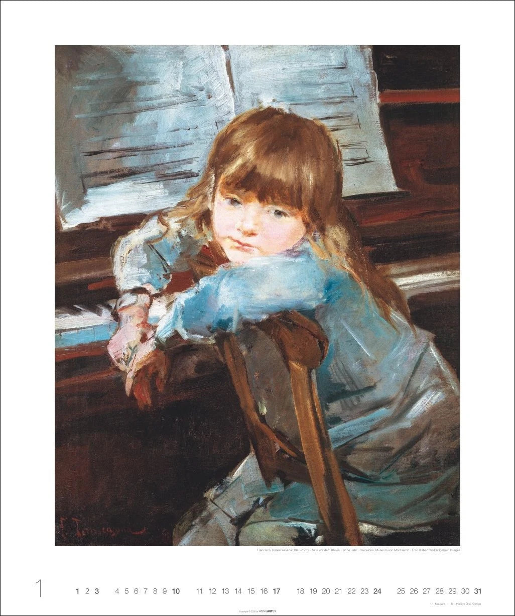Allegro - Musik in der Kunst Kalender 2027 - Musik in der Kunst – Ansicht