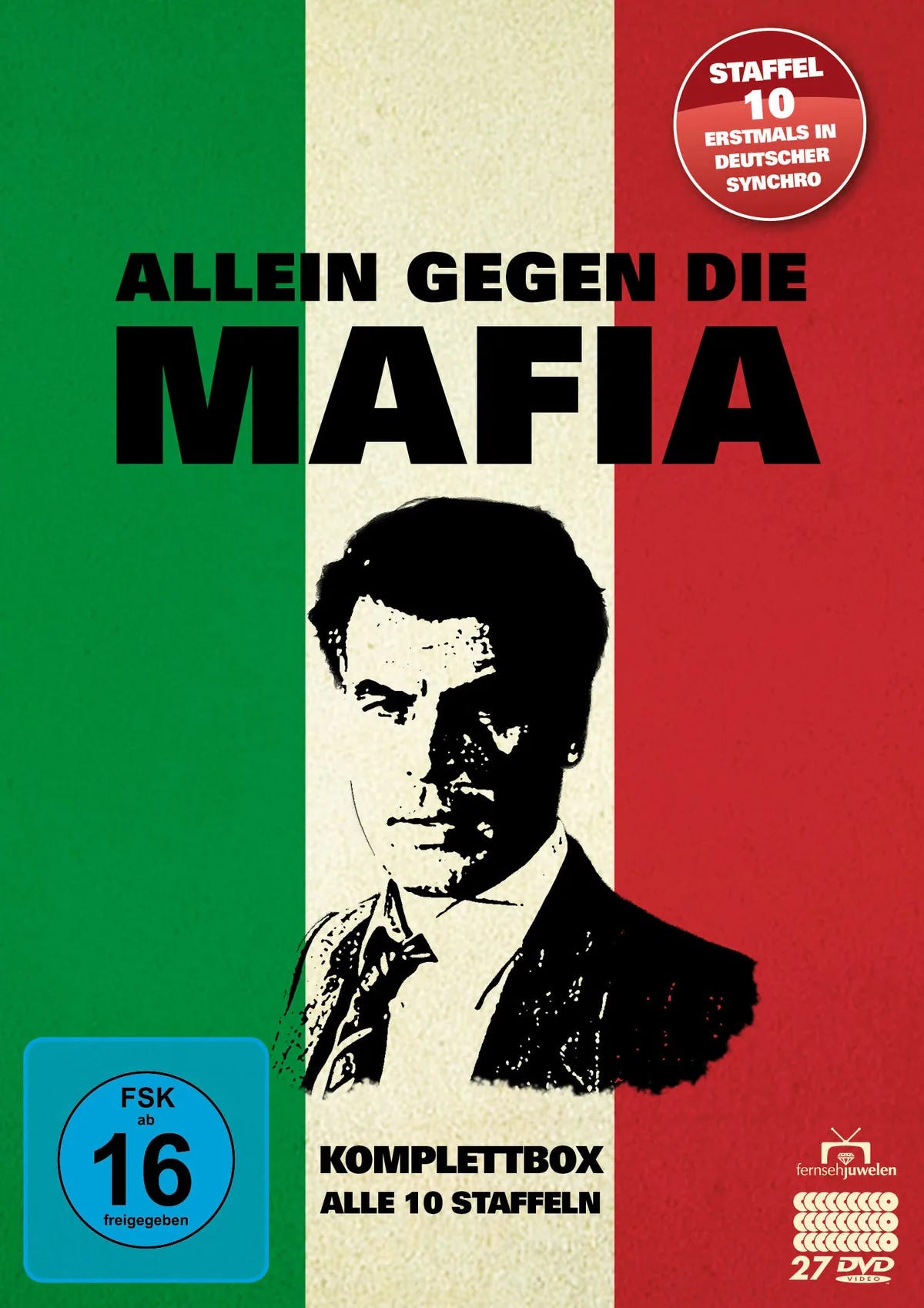 Allein gegen die Mafia - Komplettbox  [27 DVDs] - DVD
