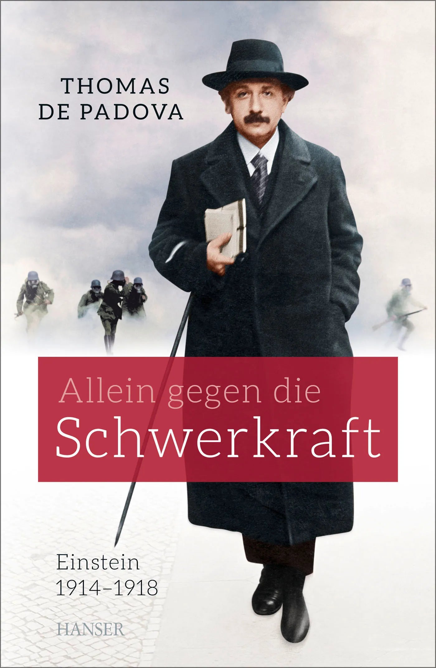 Buchcover von 'Allein gegen die Schwerkraft' - Gebundene Ausgabe von Thomas de Padova