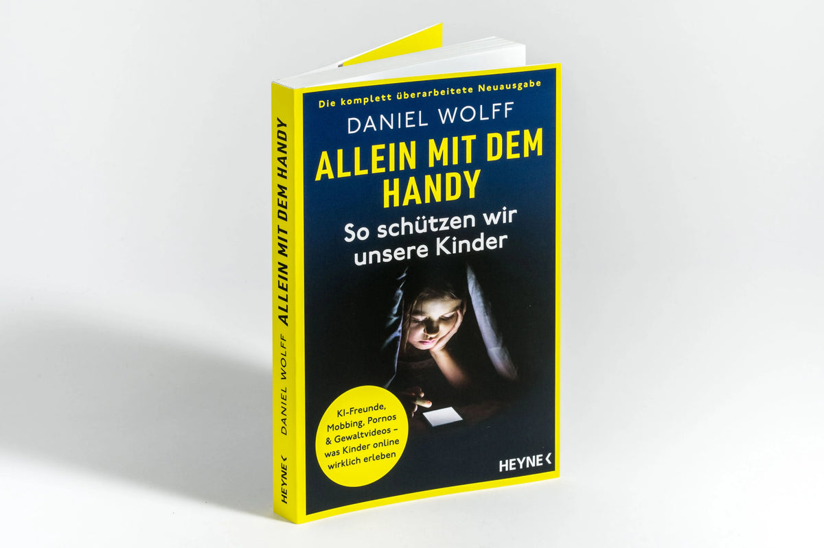 Detailansicht: Allein mit dem Handy: So schützen wir unsere Kinder (Paperback)