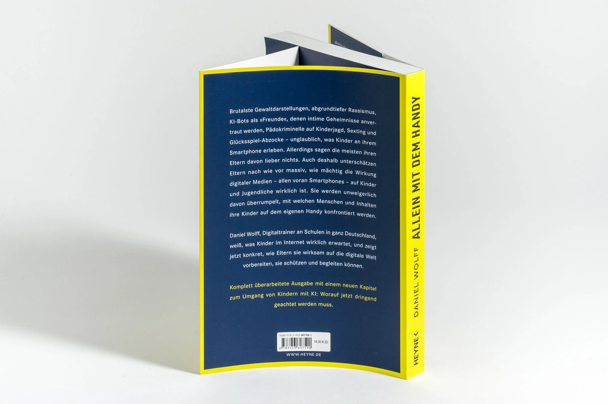 Detailansicht: Allein mit dem Handy: So schützen wir unsere Kinder (Paperback)