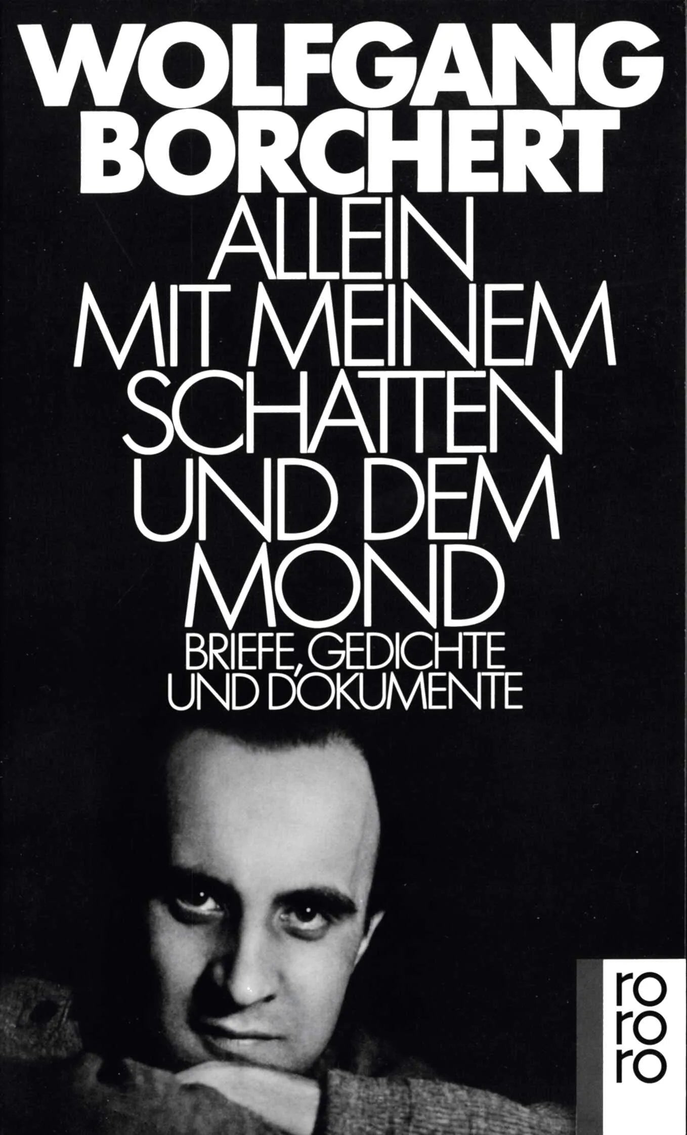 Buchcover von 'Allein mit meinem Schatten und dem Mond' - Taschenbuch von Wolfgang Borchert