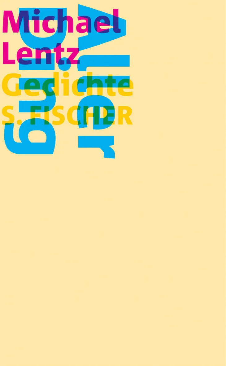 Buchcover von 'aller ding' - Gebundene Ausgabe von Michael Lentz