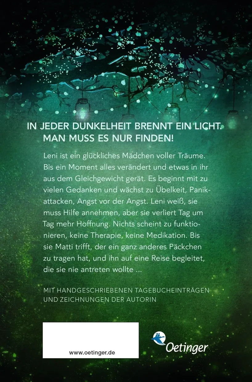 Buchrückseite von 'Alles. Nichts. Und ganz viel dazwischen' mit Klappentext - Taschenbuch