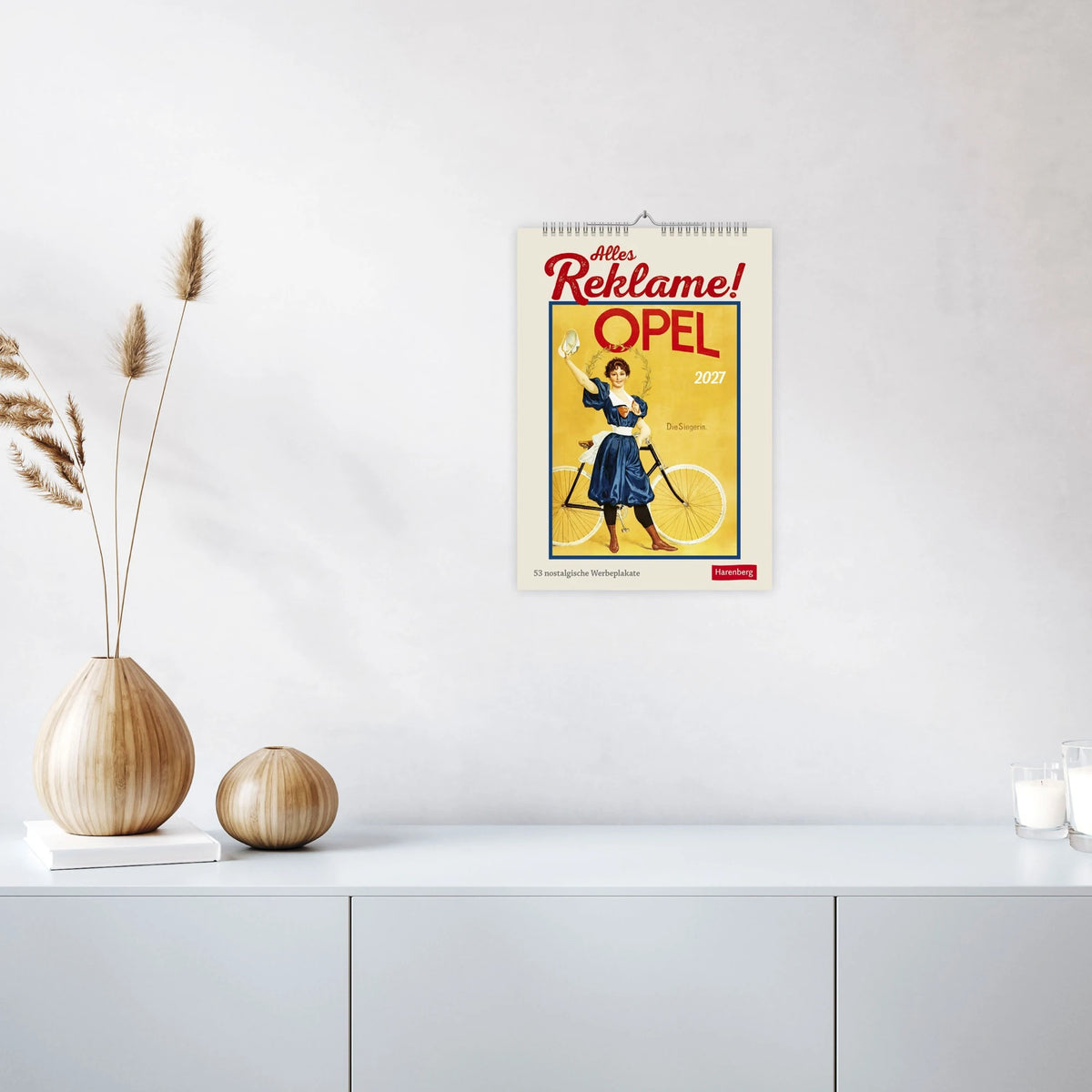 Alles Reklame! Wochen-Kulturkalender 2027 - 53 nostalgische Werbeplakate – Ansicht