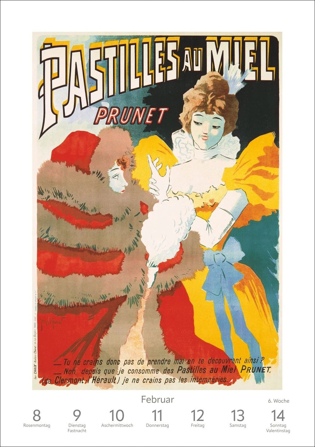 Alles Reklame! Wochen-Kulturkalender 2027 - 53 nostalgische Werbeplakate – Ansicht