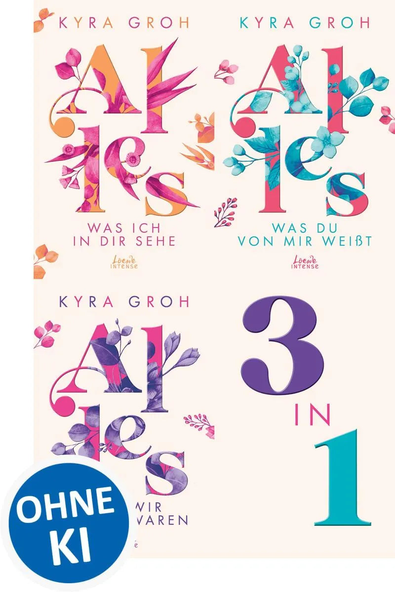 Cover: Alles-Trilogie Bundle - 3 New Adult Romane in einem Band (E-Book) von Kyra Groh