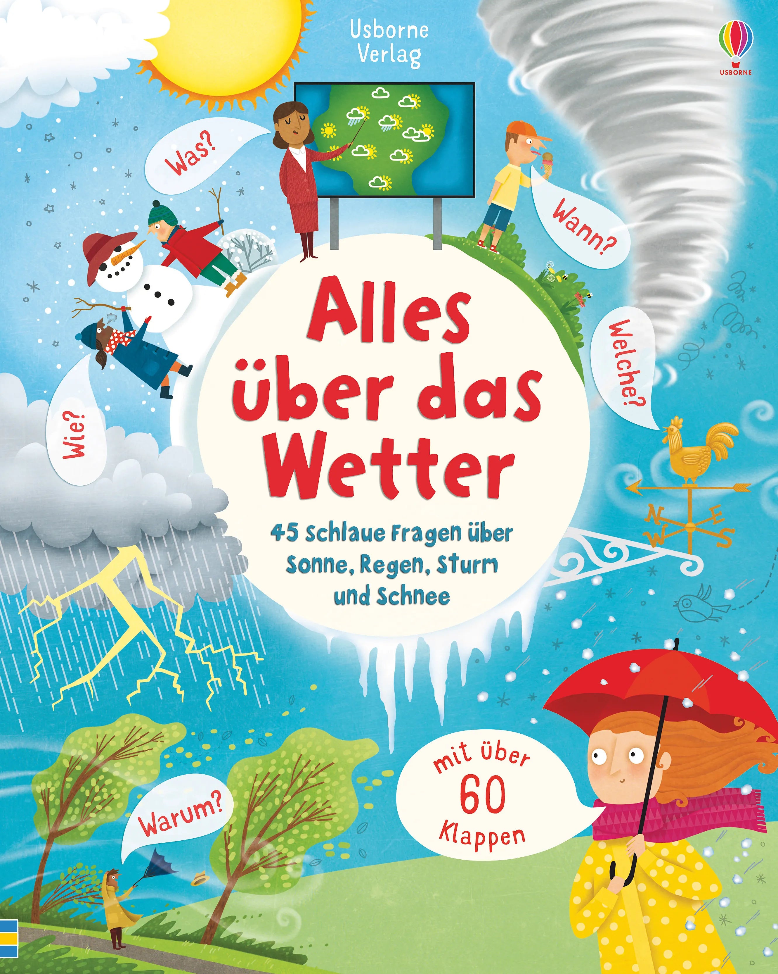 Buchcover von 'Alles über das Wetter' - Gebundene Ausgabe von Katie Daynes