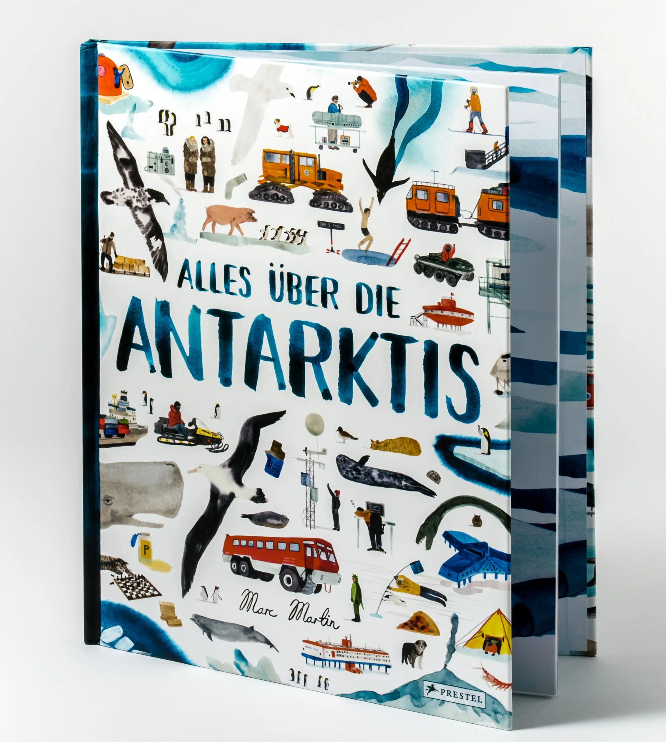 Cover: Alles über die Antarktis (Hardcover) von Marc Martin