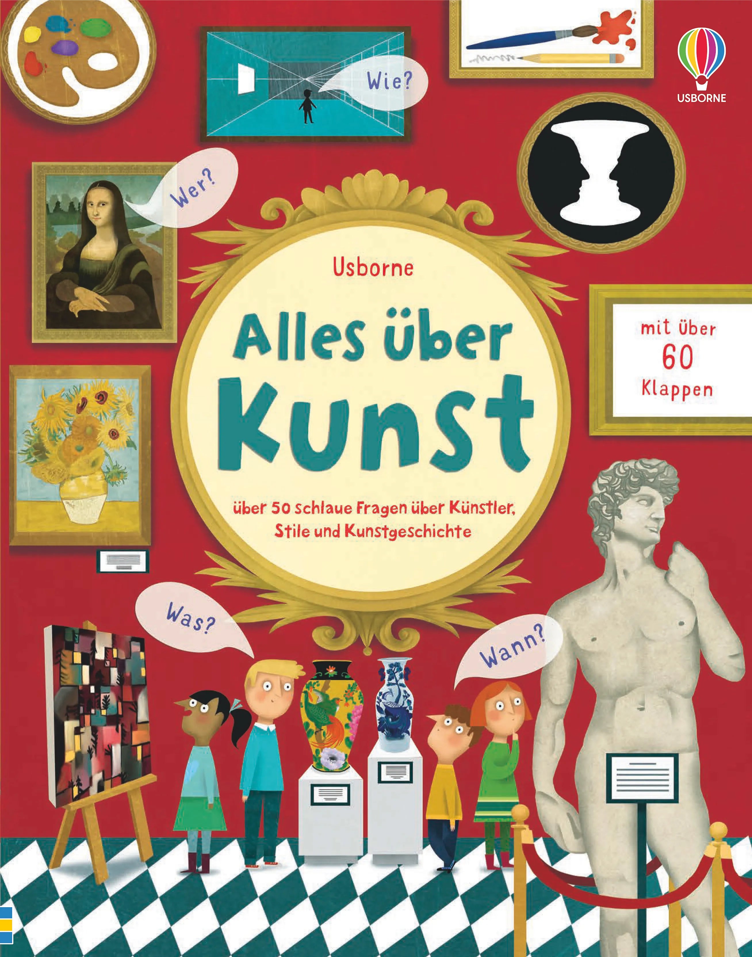 Buchcover von 'Alles über Kunst' - Gebundene Ausgabe von Katie Daynes
