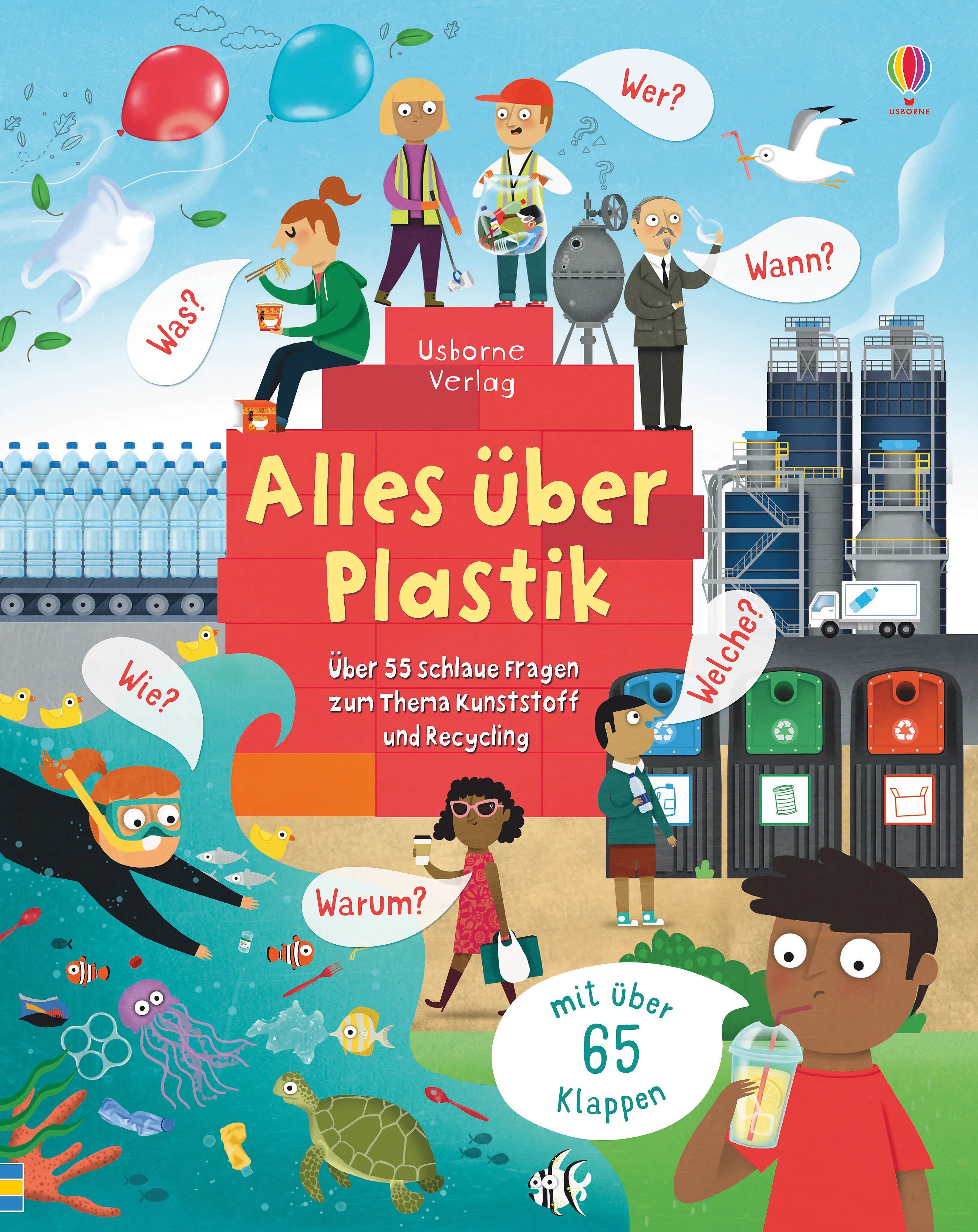 Buchcover von 'Alles über Plastik' - Gebundene Ausgabe von Katie Daynes