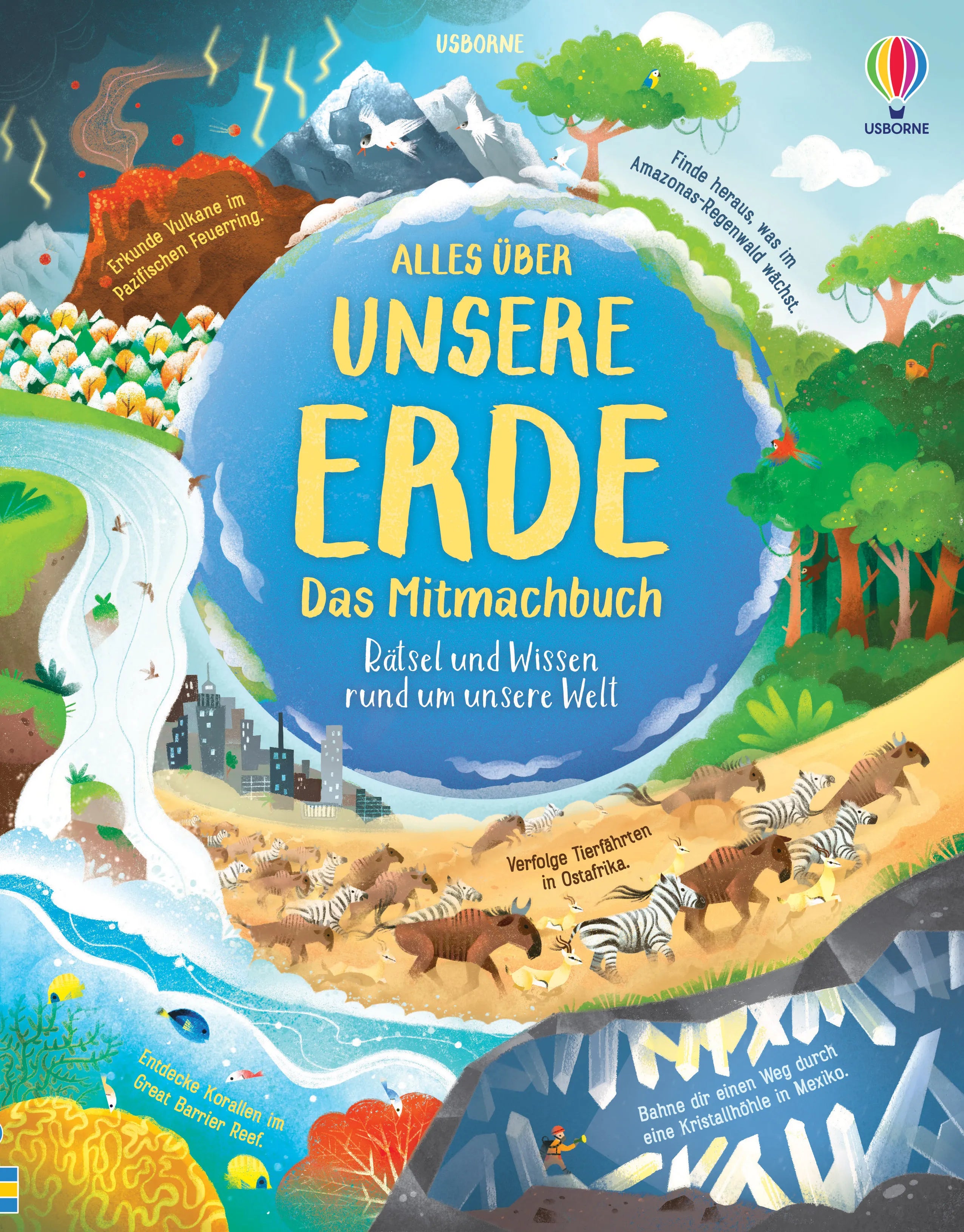 Buchcover von 'Alles über unsere Erde – das Mitmachbuch' - Taschenbuch von Lizzie Cope