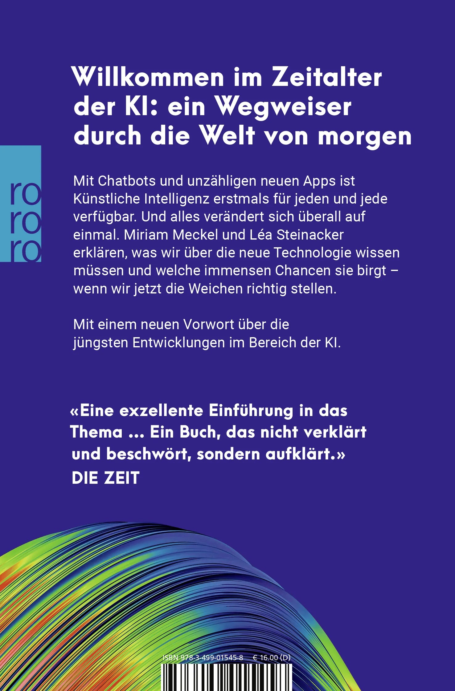 Buchrückseite von 'Alles überall auf einmal' mit Klappentext - Taschenbuch
