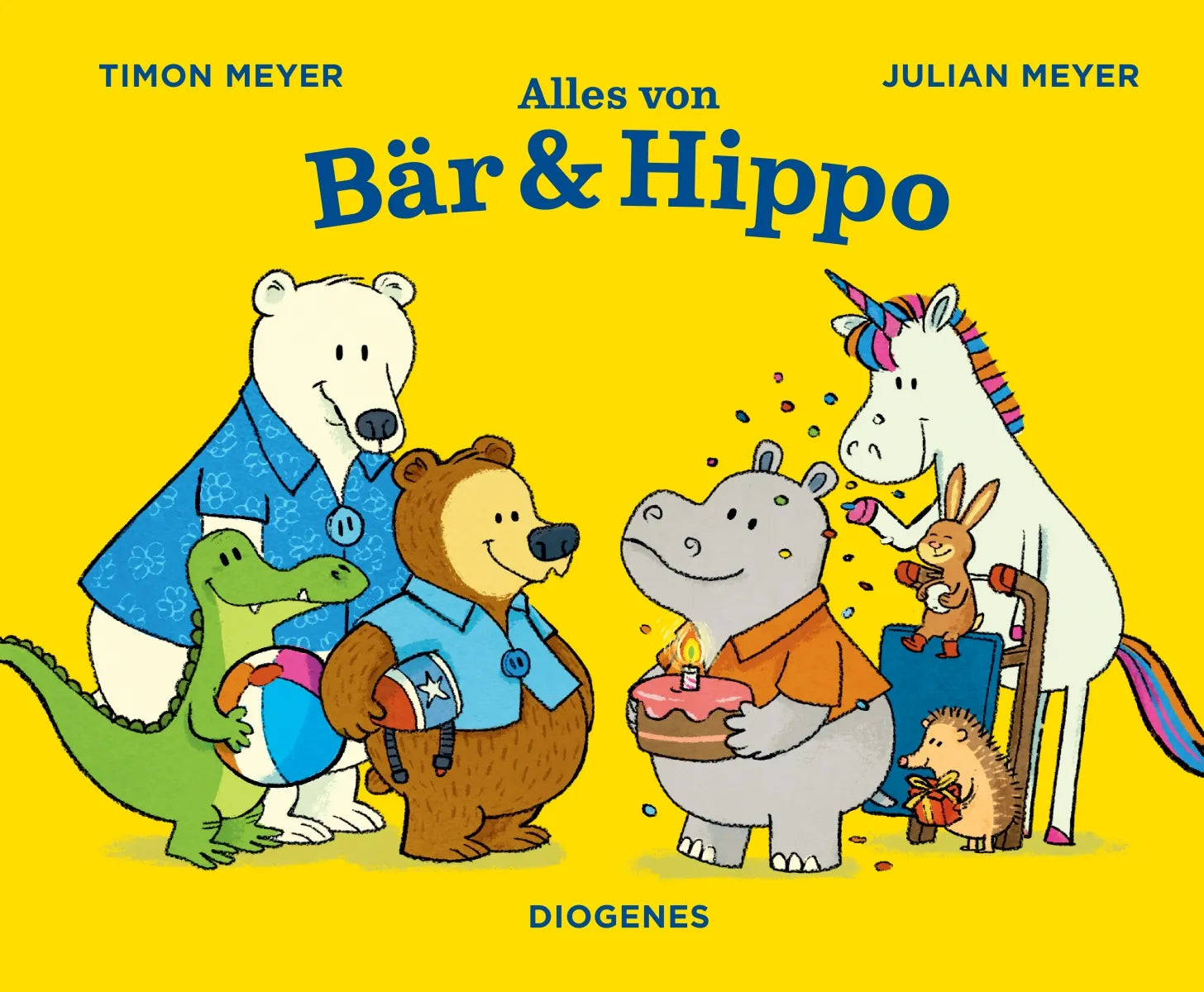 Buchcover von 'Alles von Bär & Hippo' - Gebundene Ausgabe von Timon Meyer