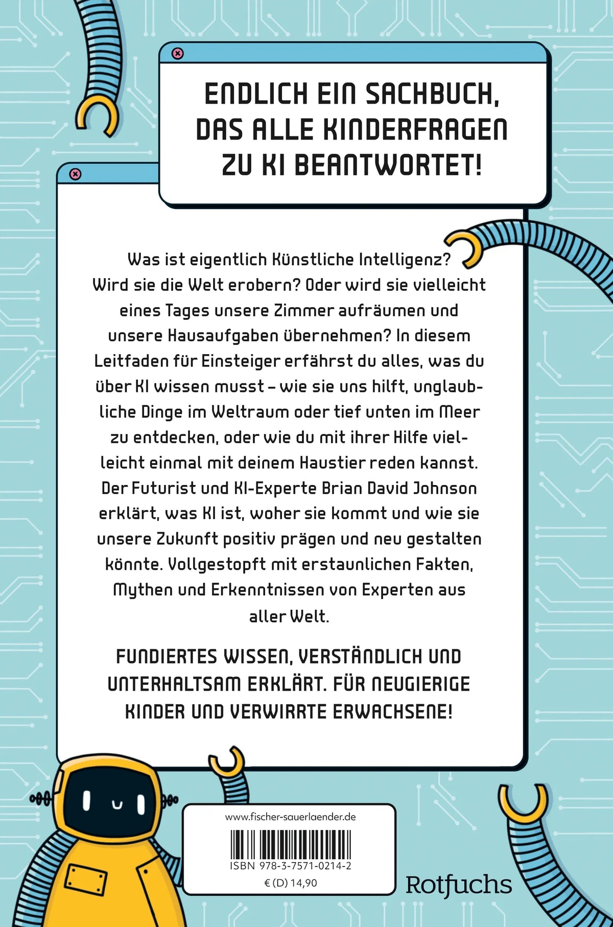 Rückseite: Alles, was du über KI wissen musst (Hardcover)