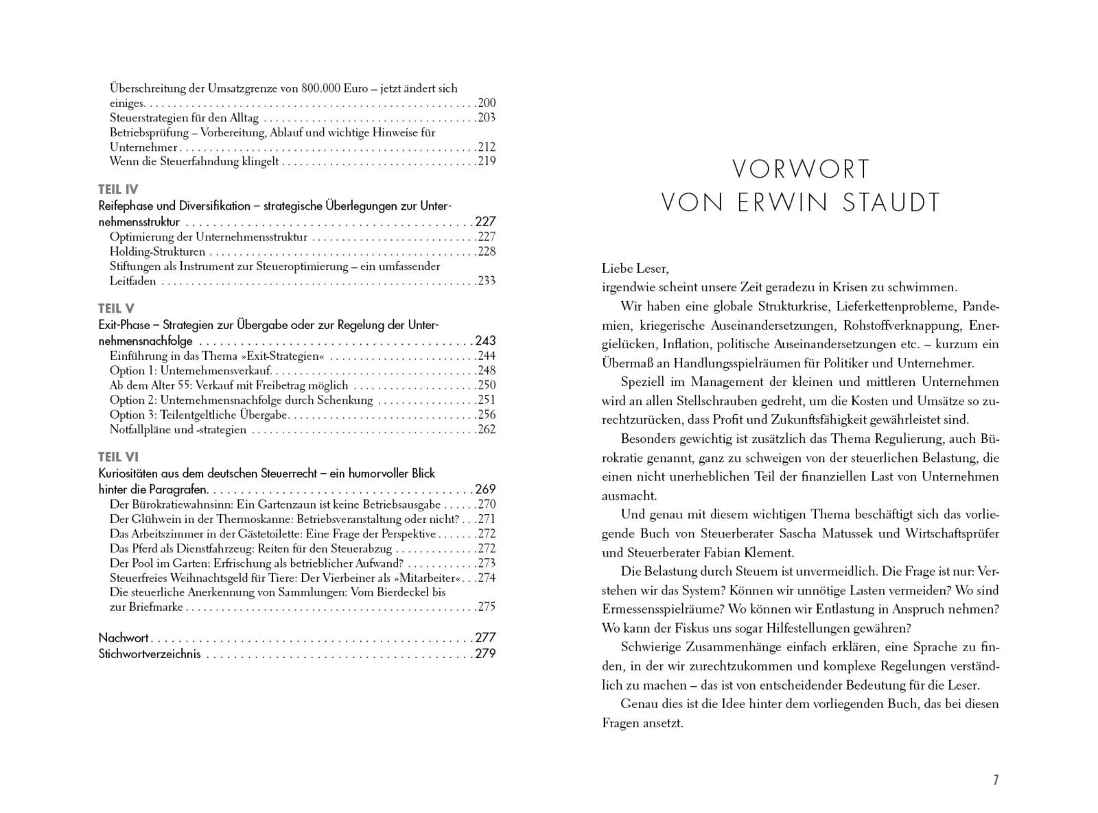 Innenansicht von 'Alles, was Ihnen Ihr Steuerberater noch nicht erzählt hat' - Gebundene Ausgabe