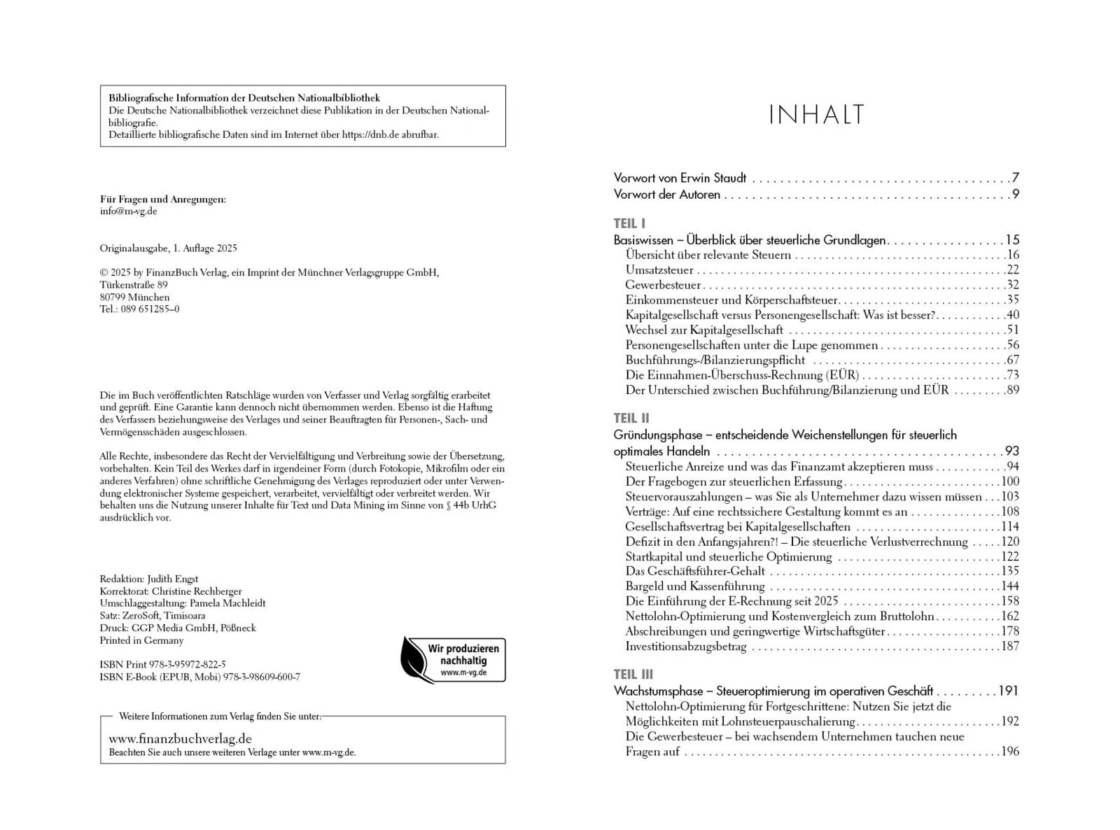 Innenansicht von 'Alles, was Ihnen Ihr Steuerberater noch nicht erzählt hat' - Gebundene Ausgabe