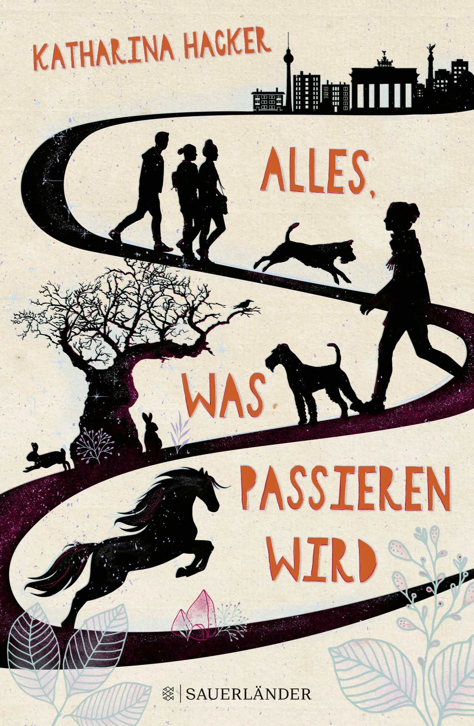 Buchcover von 'Alles, was passieren wird' - Gebundene Ausgabe von Katharina Hacker