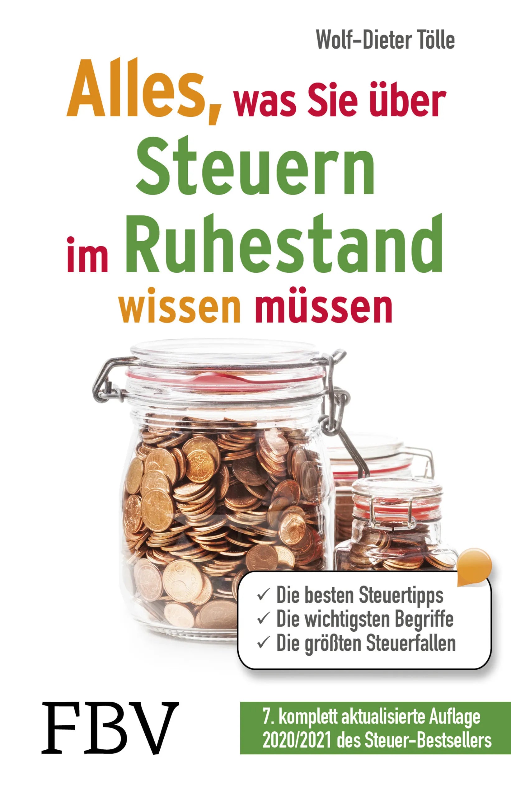 Buchcover von 'Alles, was Sie über Steuern im Ruhestand wissen müssen' - Taschenbuch von Wolf-Dieter Tölle
