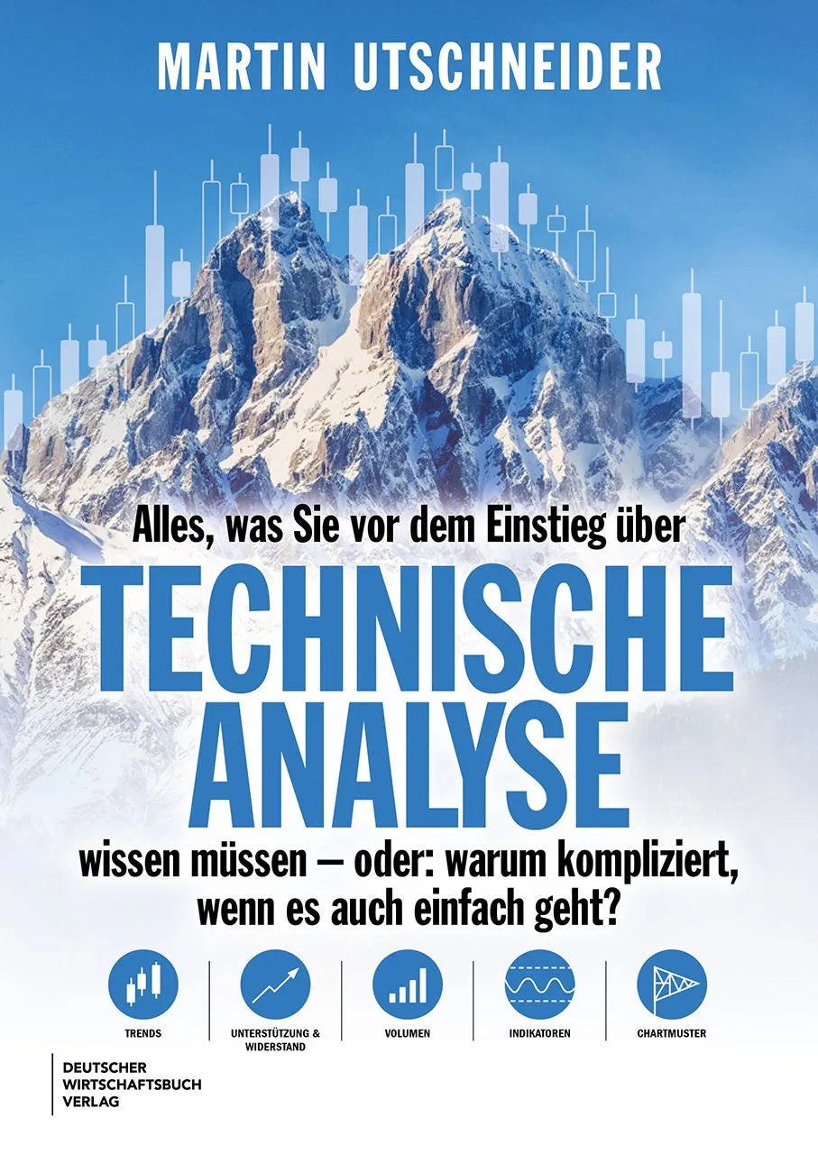 Cover: Alles, was Sie vor dem Einstieg über Technische Analyse wissen müssen - oder: warum kompliziert, wenn es auch einfach geht? (Paperback) von Martin Utschneider