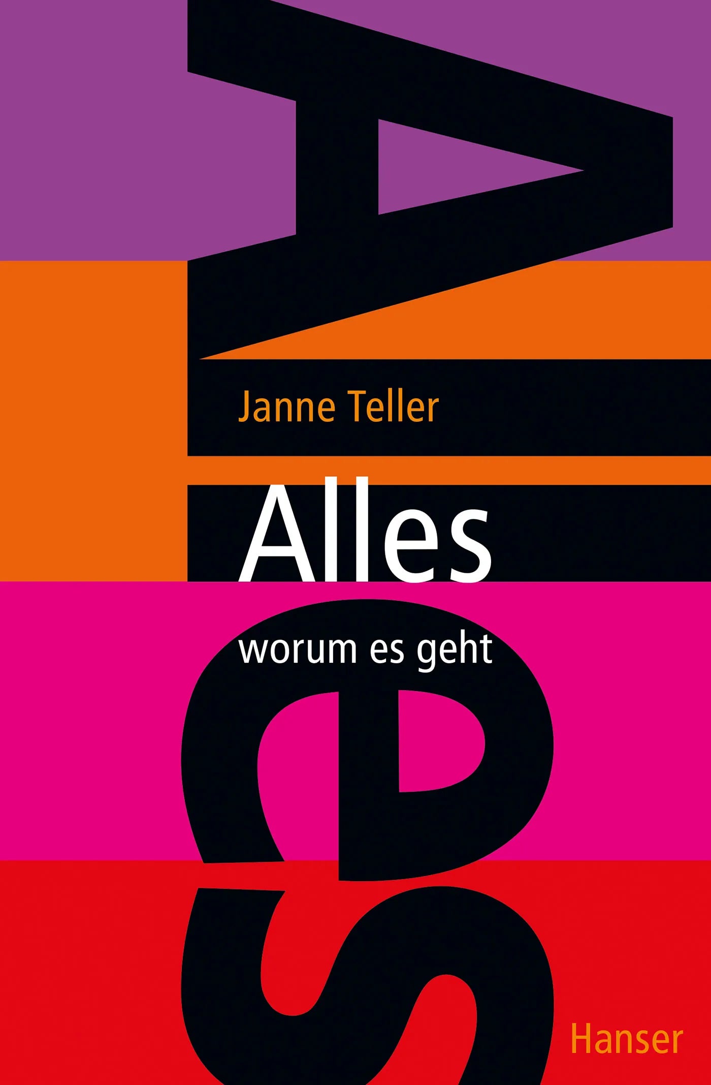 Buchcover von 'Alles - worum es geht' - Paperback von Janne Teller