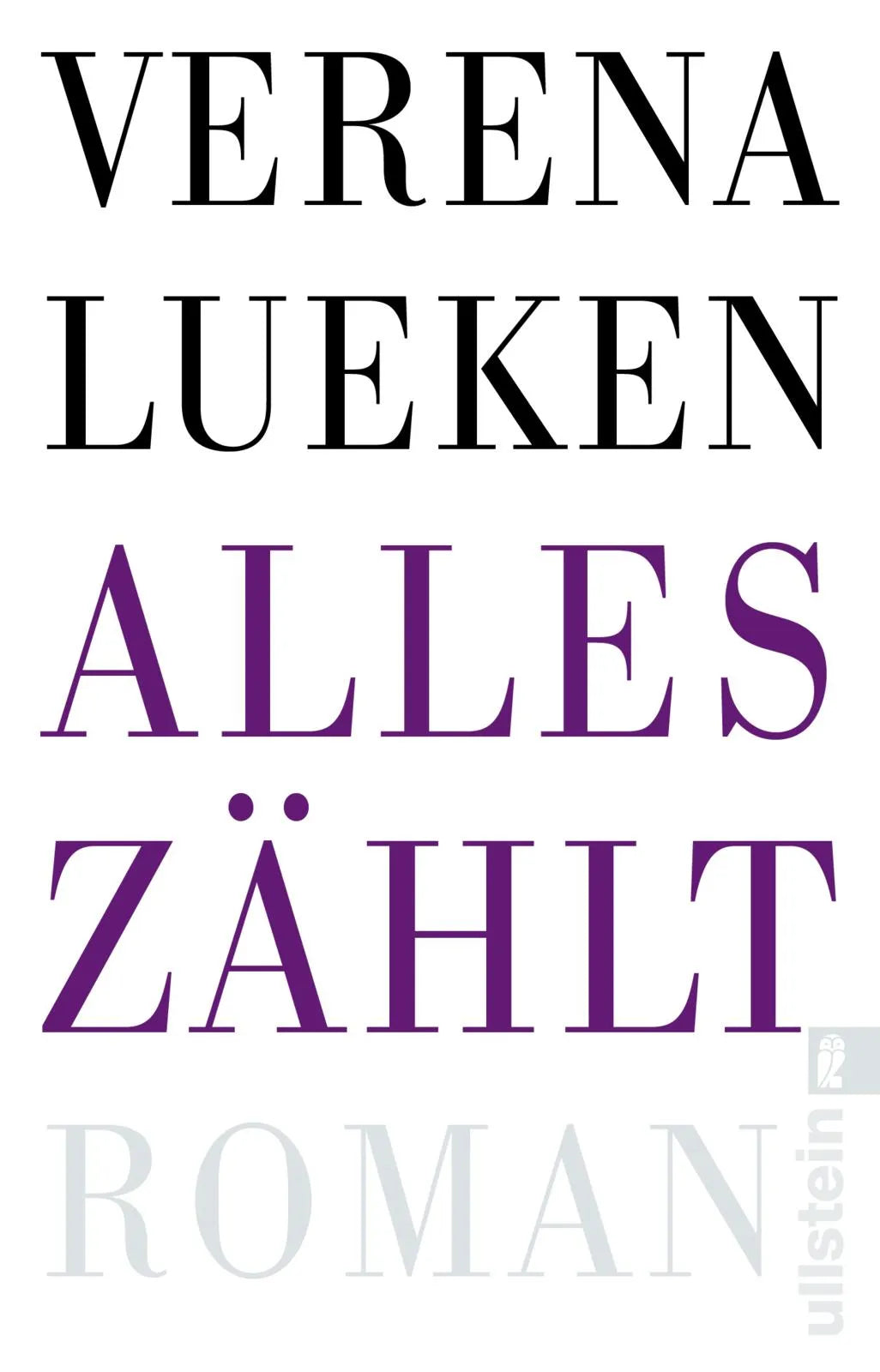 Buchcover von 'Alles zählt' - Taschenbuch von Verena Lueken