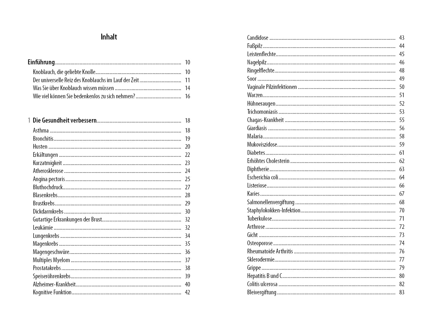 Innenansicht von 'Alleskönner Knoblauch' - Taschenbuch