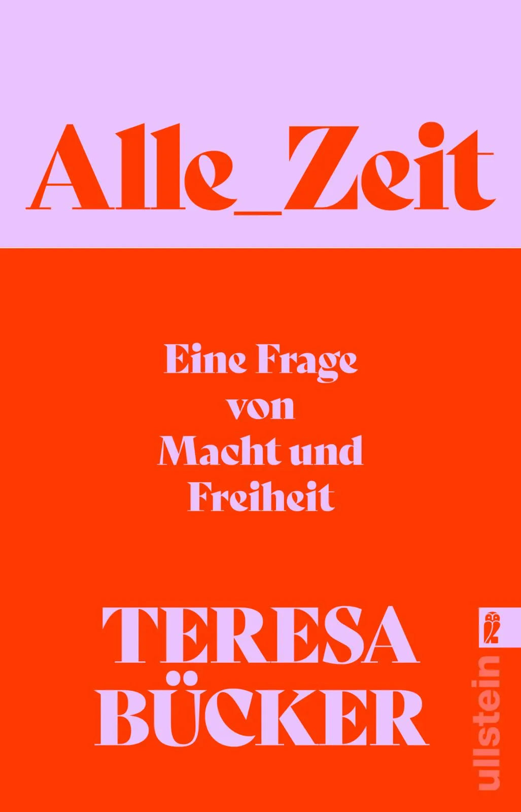 Cover: Alle_Zeit (Taschenbuch) von Teresa Bücker