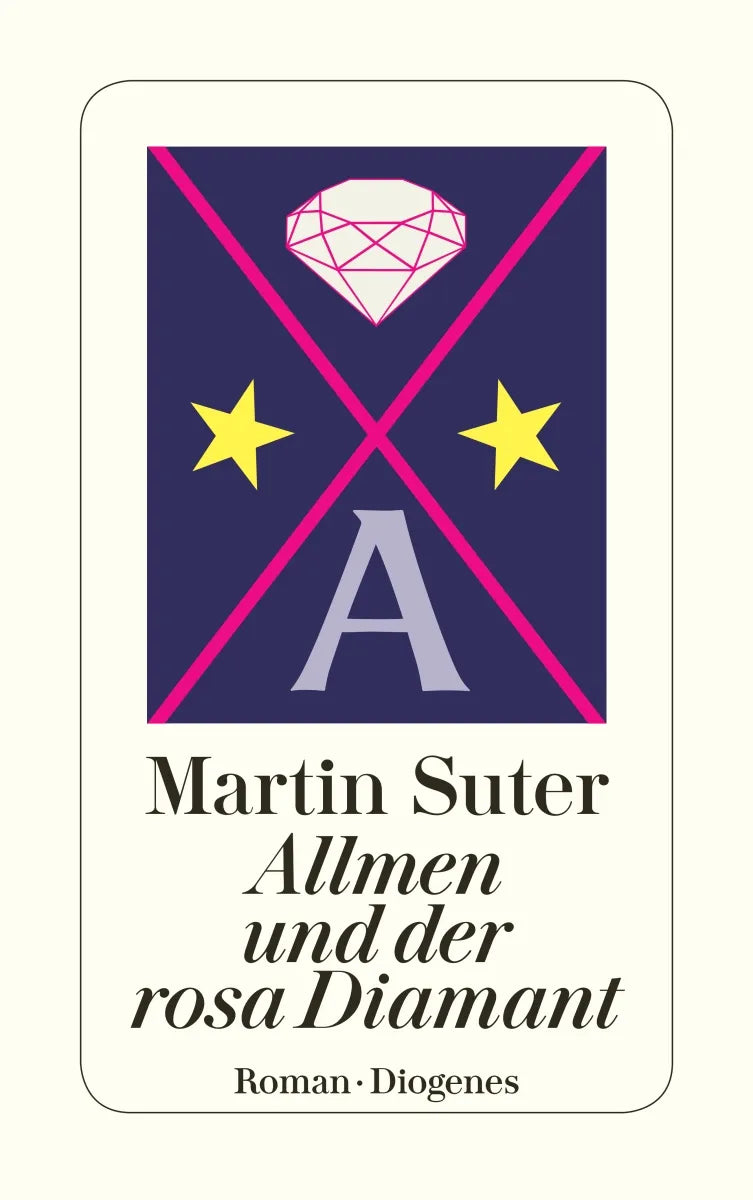 Buchcover von 'Allmen und der rosa Diamant' - Taschenbuch von Martin Suter