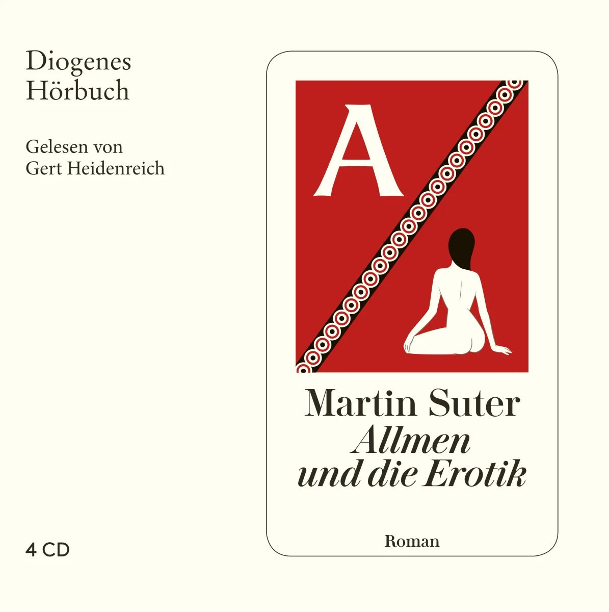 Buchcover von 'Allmen und die Erotik' - Hörbuch (CD) von Martin Suter