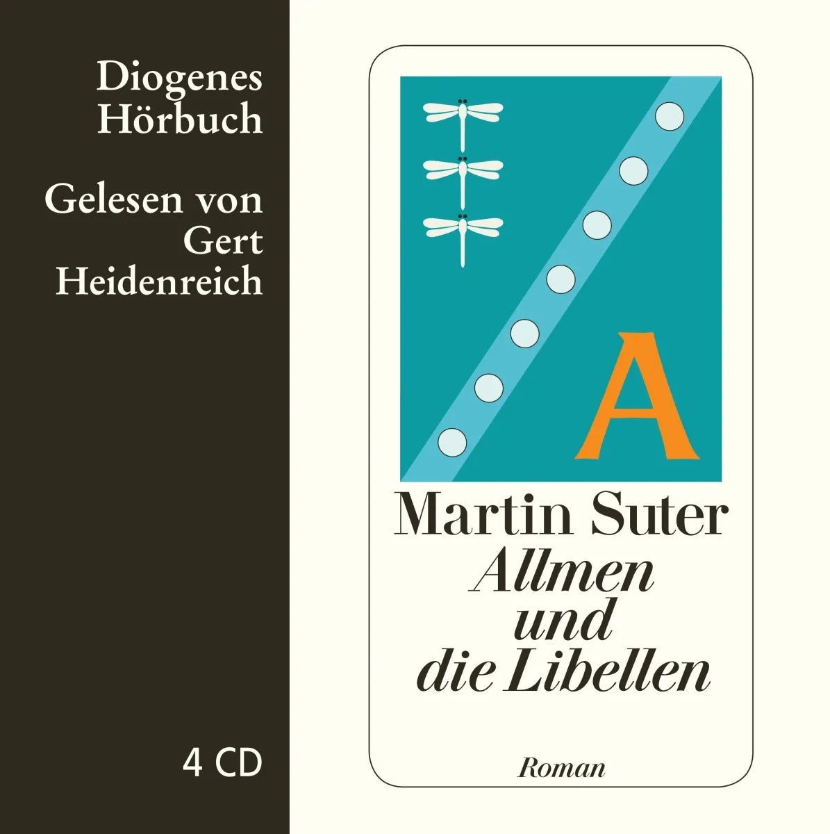 Buchcover von 'Allmen und die Libellen' - Hörbuch (CD) von Martin Suter