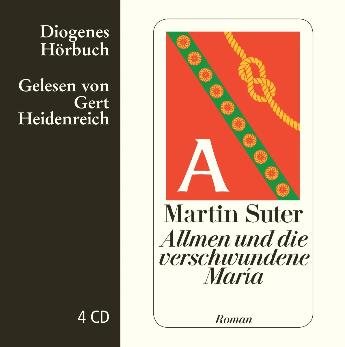 Buchcover von 'Allmen und die verschwundene María' - Hörbuch (CD) von Martin Suter