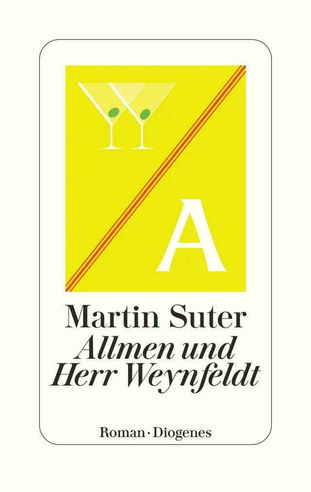 Buchcover von 'Allmen und Herr Weynfeldt' - Gebundene Ausgabe von Martin Suter