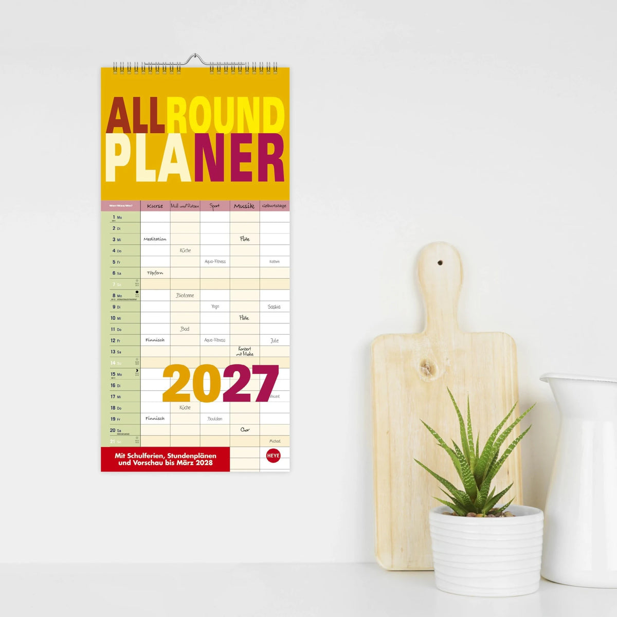 Allroundplaner 2027 – Ansicht