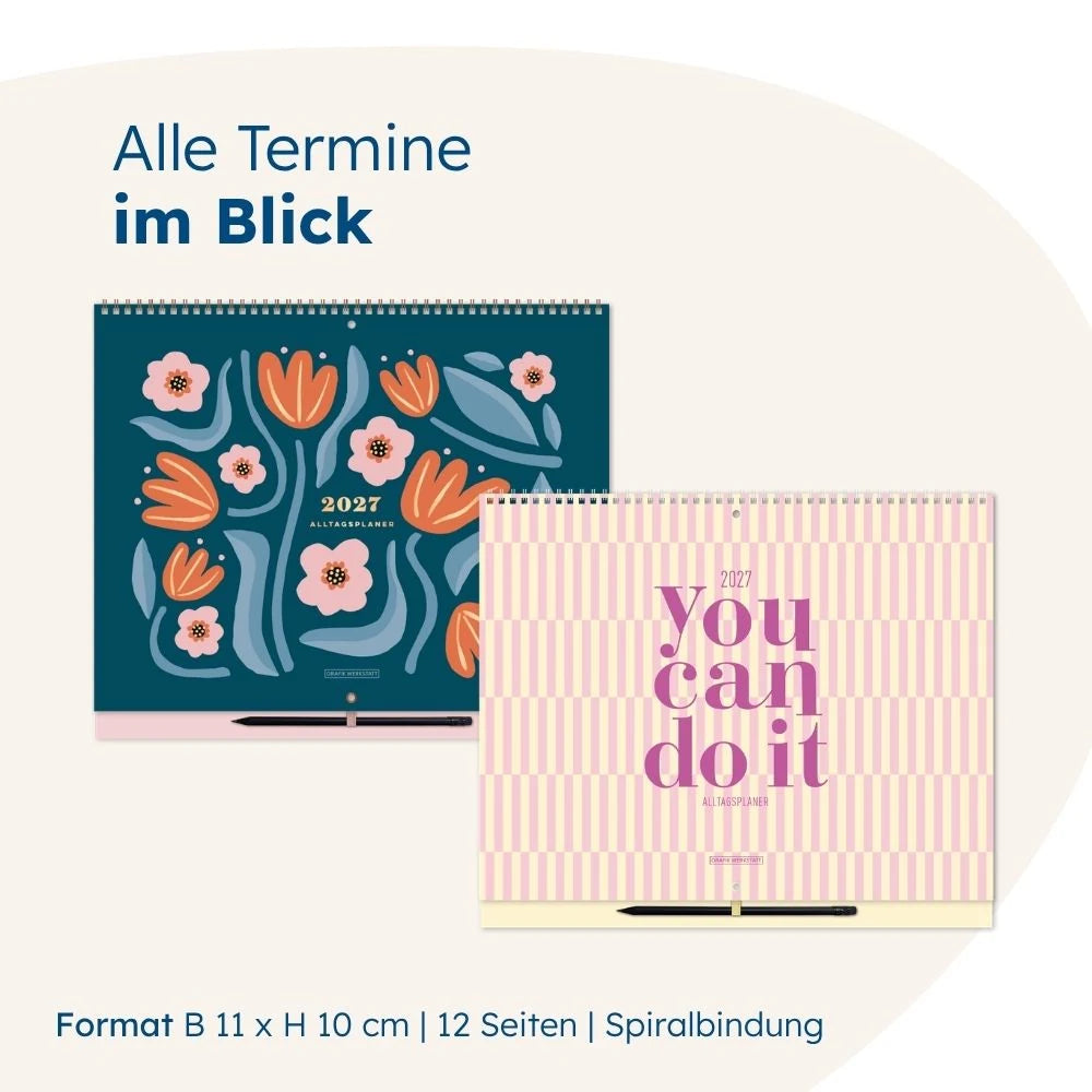 Alltagsplaner 2027 you can do it – Ansicht